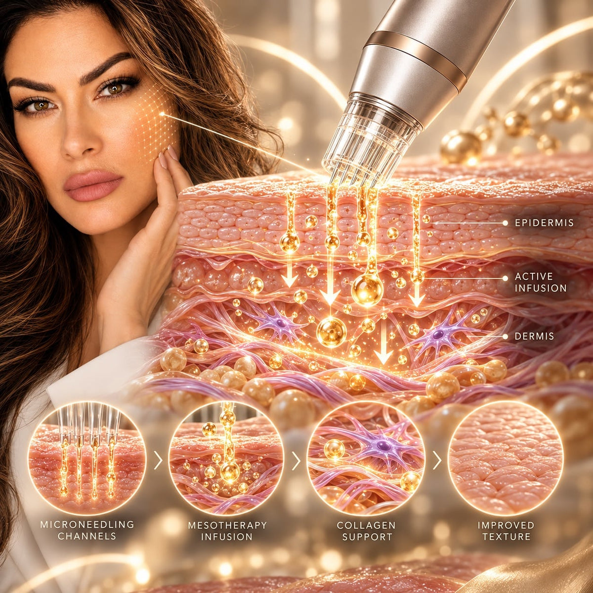 Microneedling + Mesotherapy