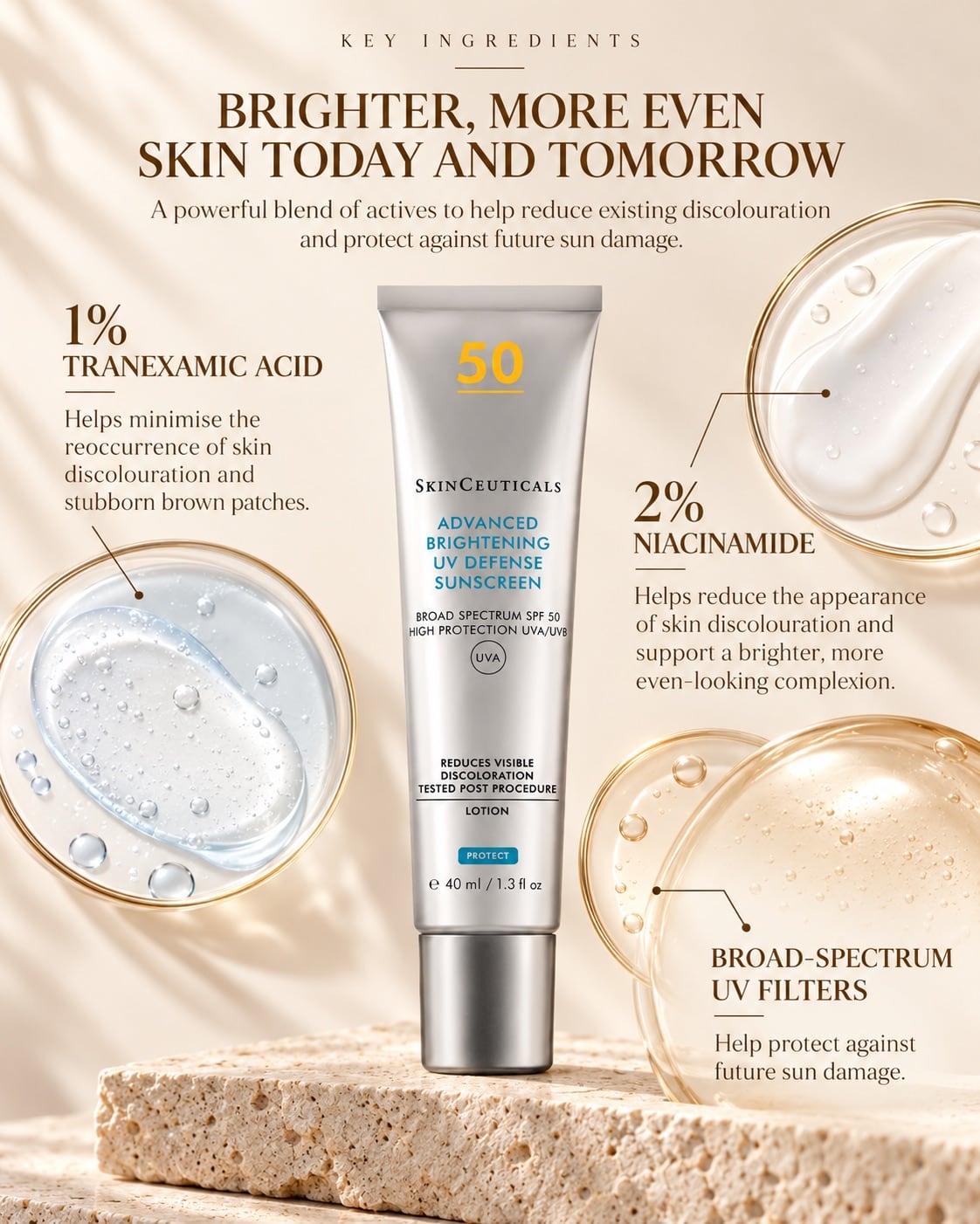 ADVANCED BRIGHTENING UV DEFENSE SPF50 40ml