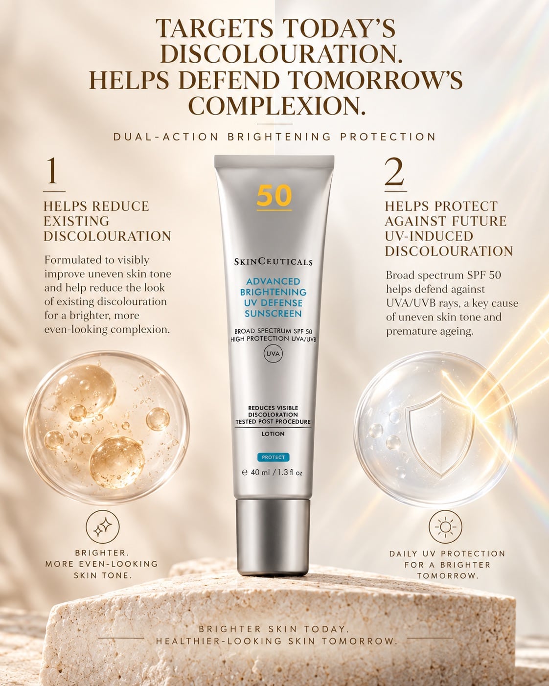 ADVANCED BRIGHTENING UV DEFENSE SPF50 40ml