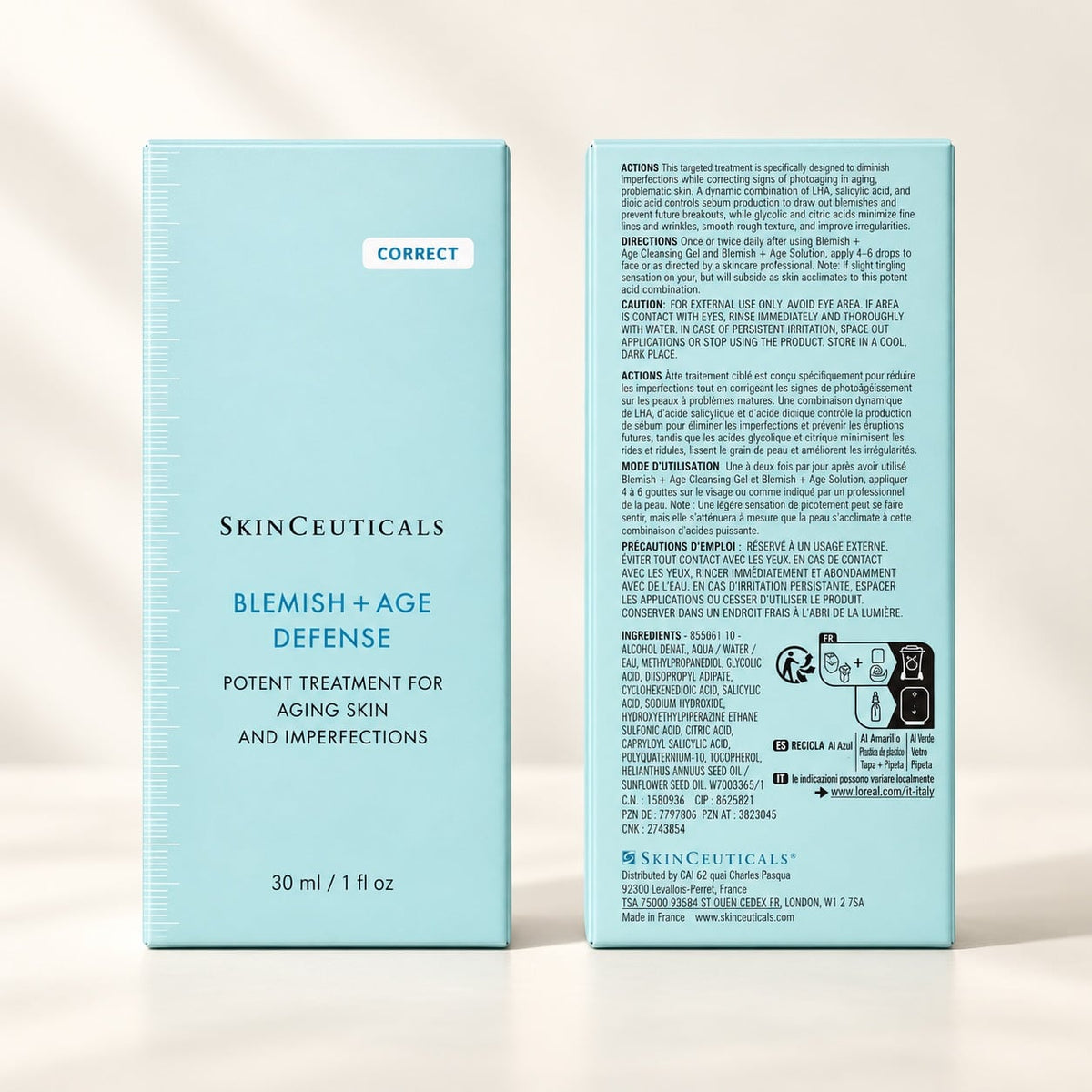 BLEMISH + AGE DEFENSE 30ML