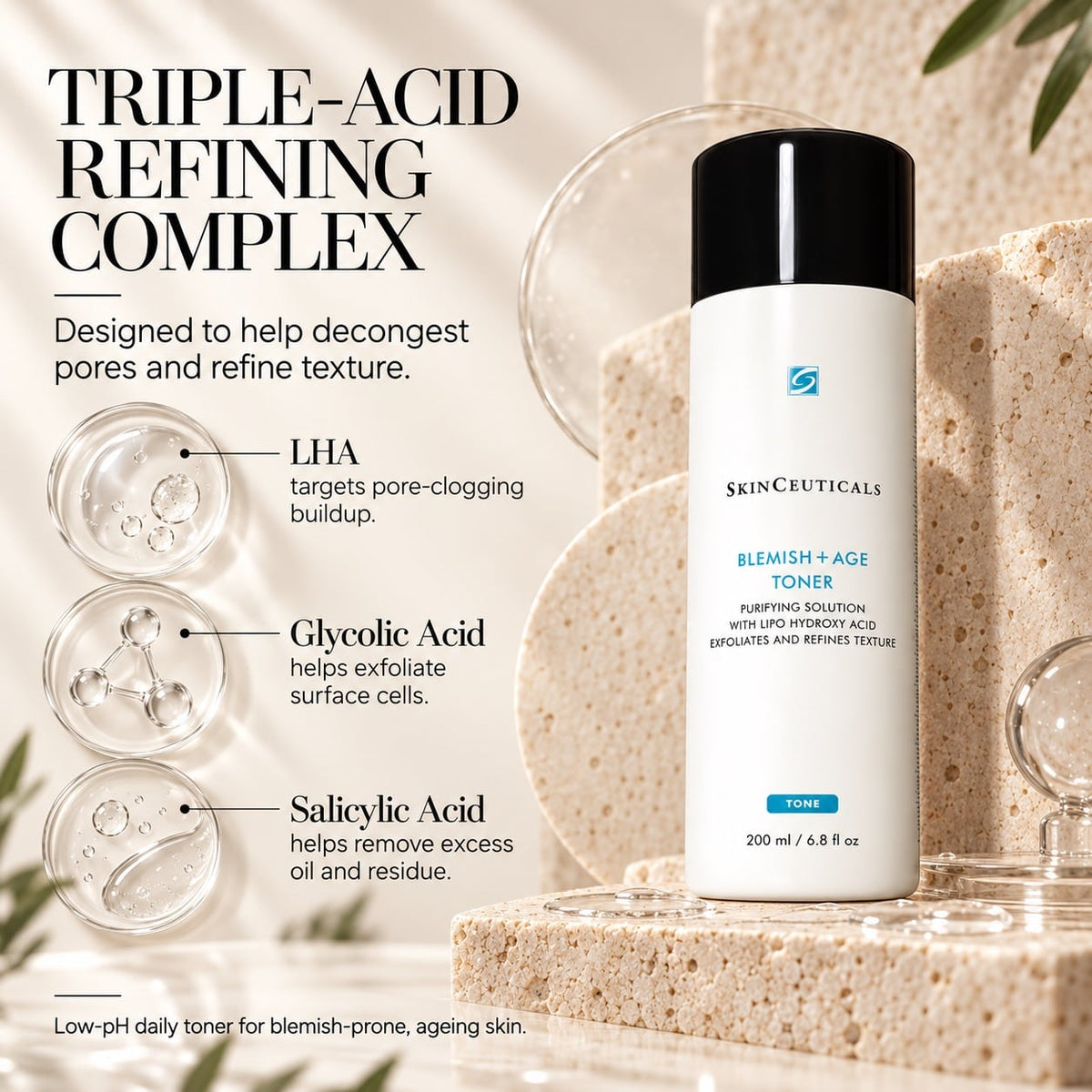 BLEMISH + AGE SOLUTION 200ML