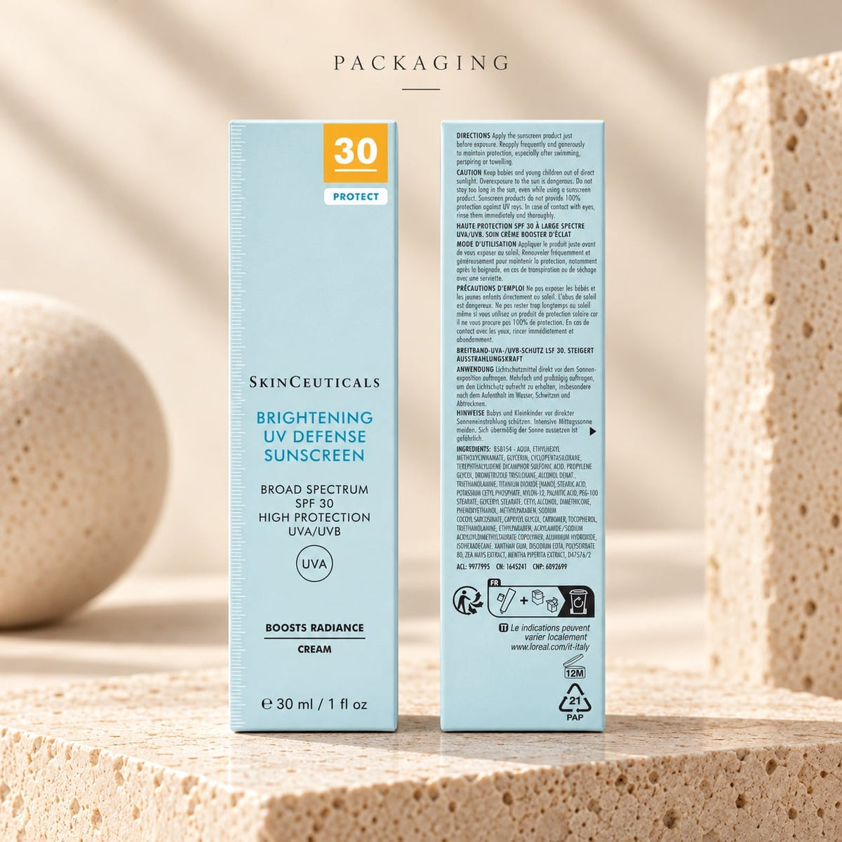 BRIGHTENING UV DEFENSE SPF30 30ML