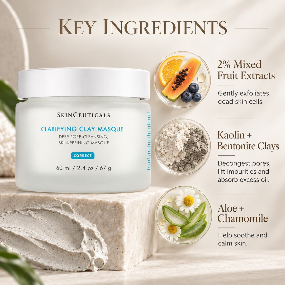 CLARIFYING CLAY MASQUE 60ML
