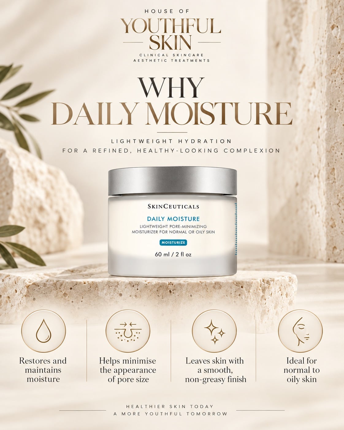 DAILY MOISTURE POT 60ML