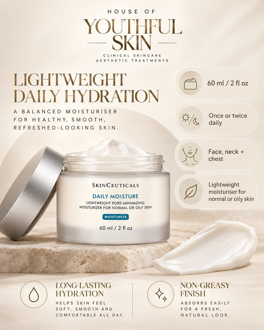 DAILY MOISTURE POT 60ML
