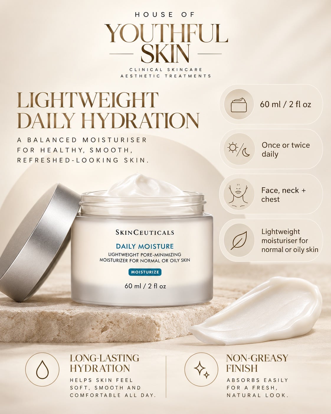 DAILY MOISTURE POT 60ML