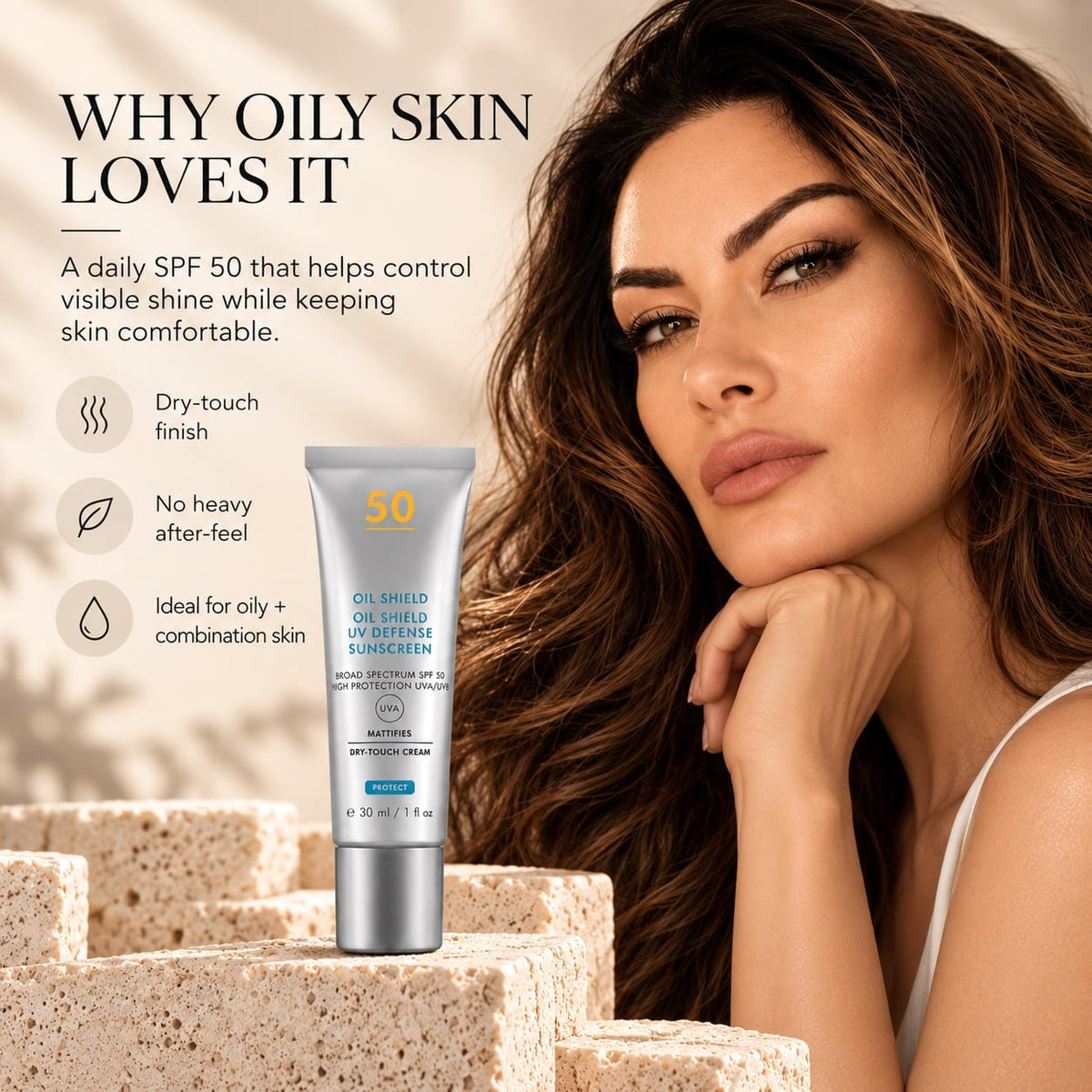 OIL SHIELD UV DEFENSE SPF50 30ML