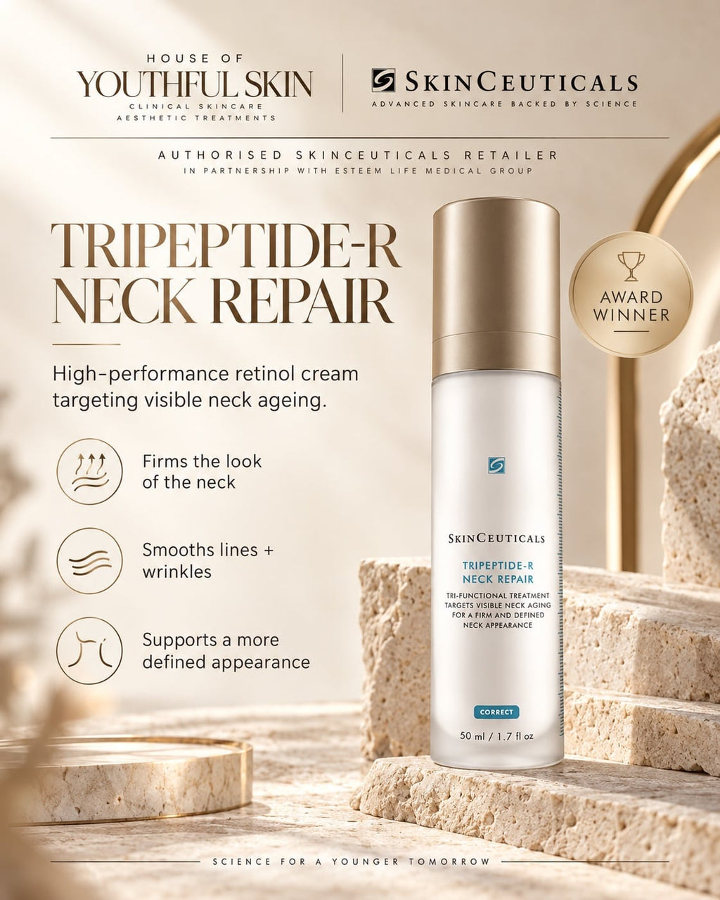 SKN COR TRIPEPTIDE NECK 50ML