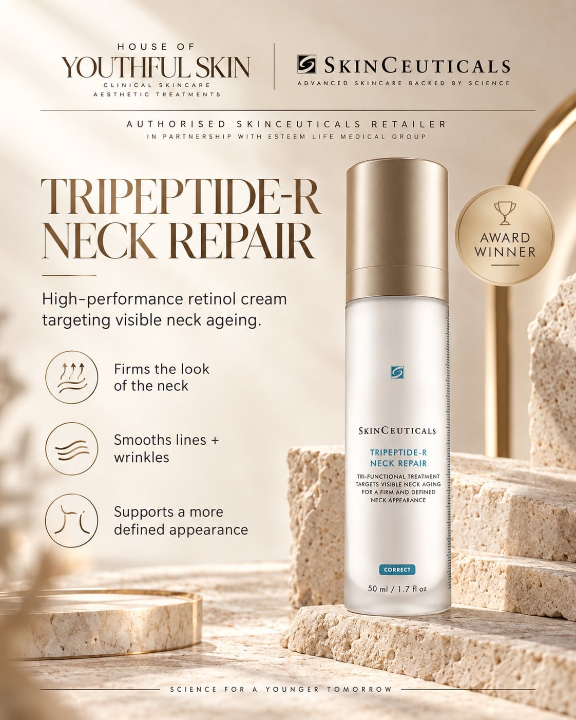 SKN COR TRIPEPTIDE NECK 50ML