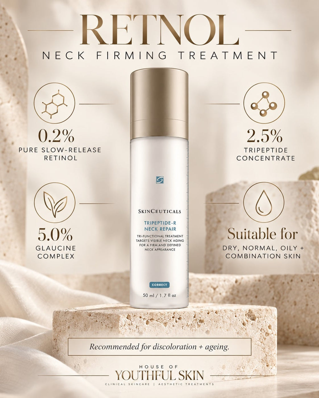 SKN COR TRIPEPTIDE NECK 50ML